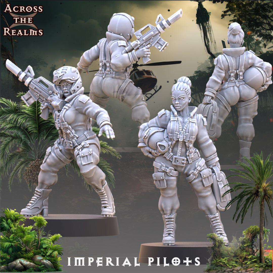 Imperial Pilots - Jungle Fighters - Pinup Corps