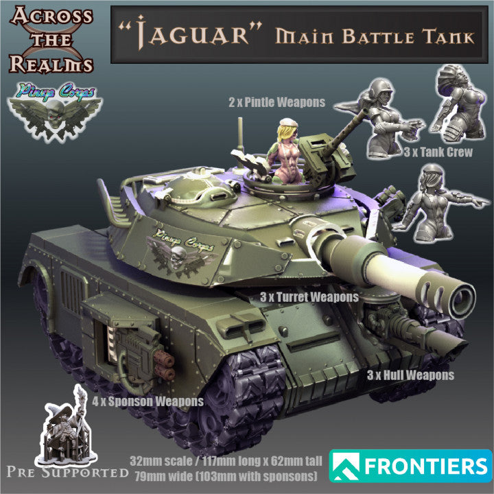 Jaguar Main Battle Tank - Pinup Corps