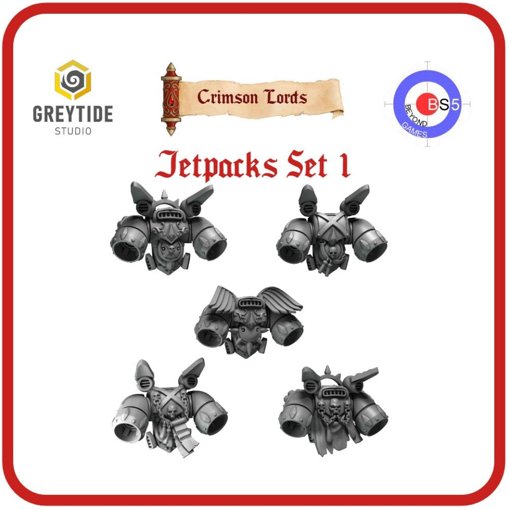 Jetpacks Set 1 - Crimson Lords