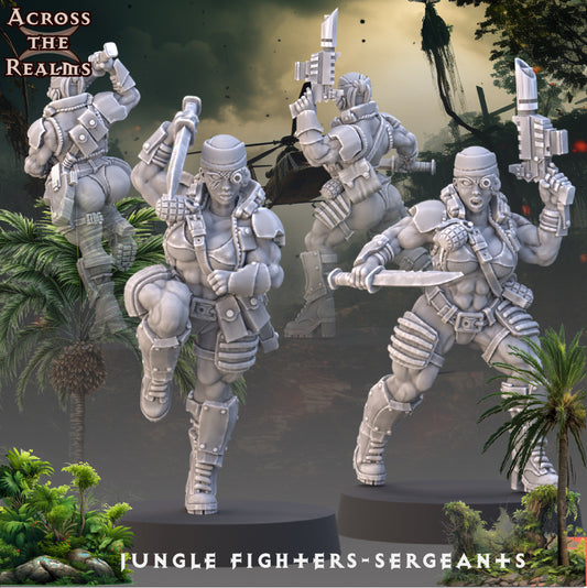 Jungle Squad Sergeants - Pinup Corps