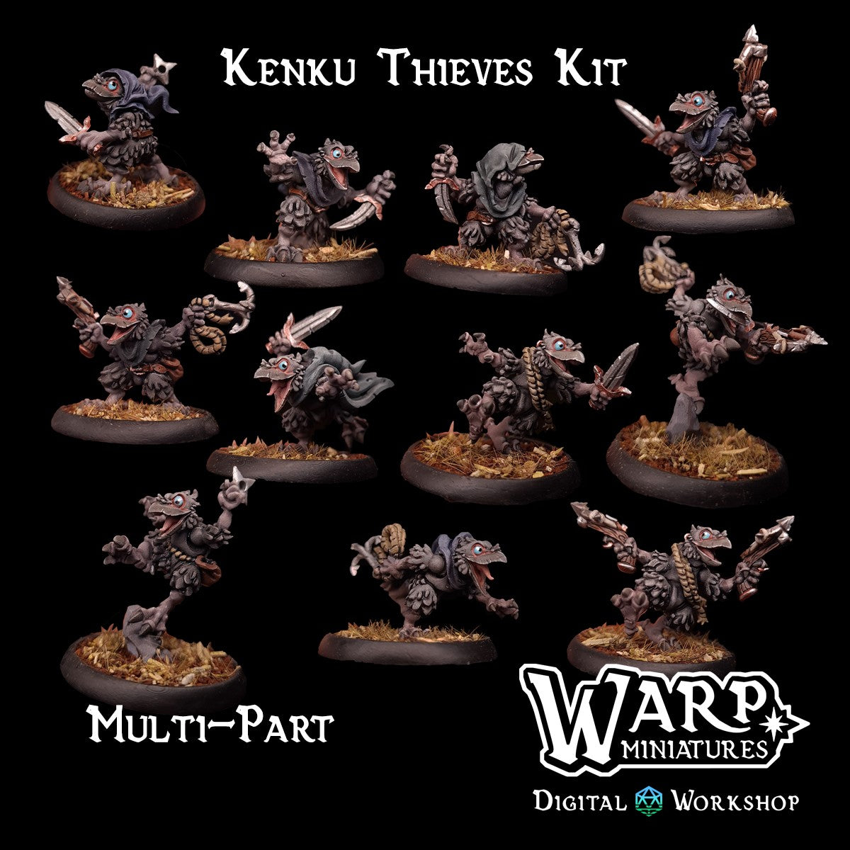 Kenku Thieves Guild - Warp Miniatures