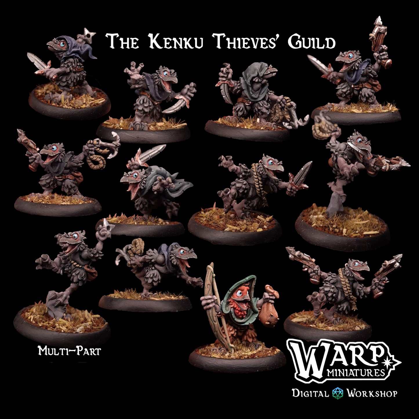 Kenku Thieves Guild - Warp Miniatures