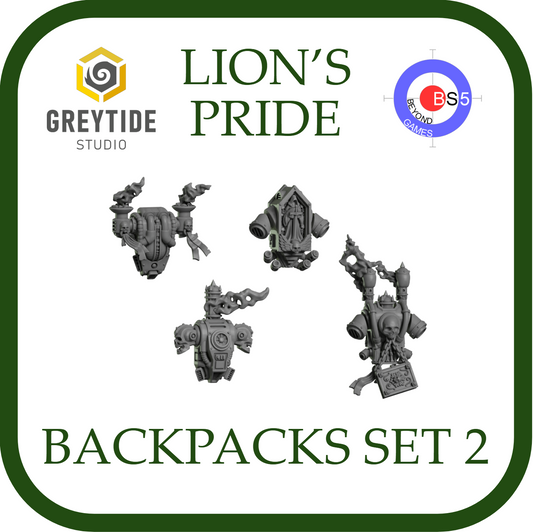 Backpacks Set 2 - Lion's Pride - Greytide Studio