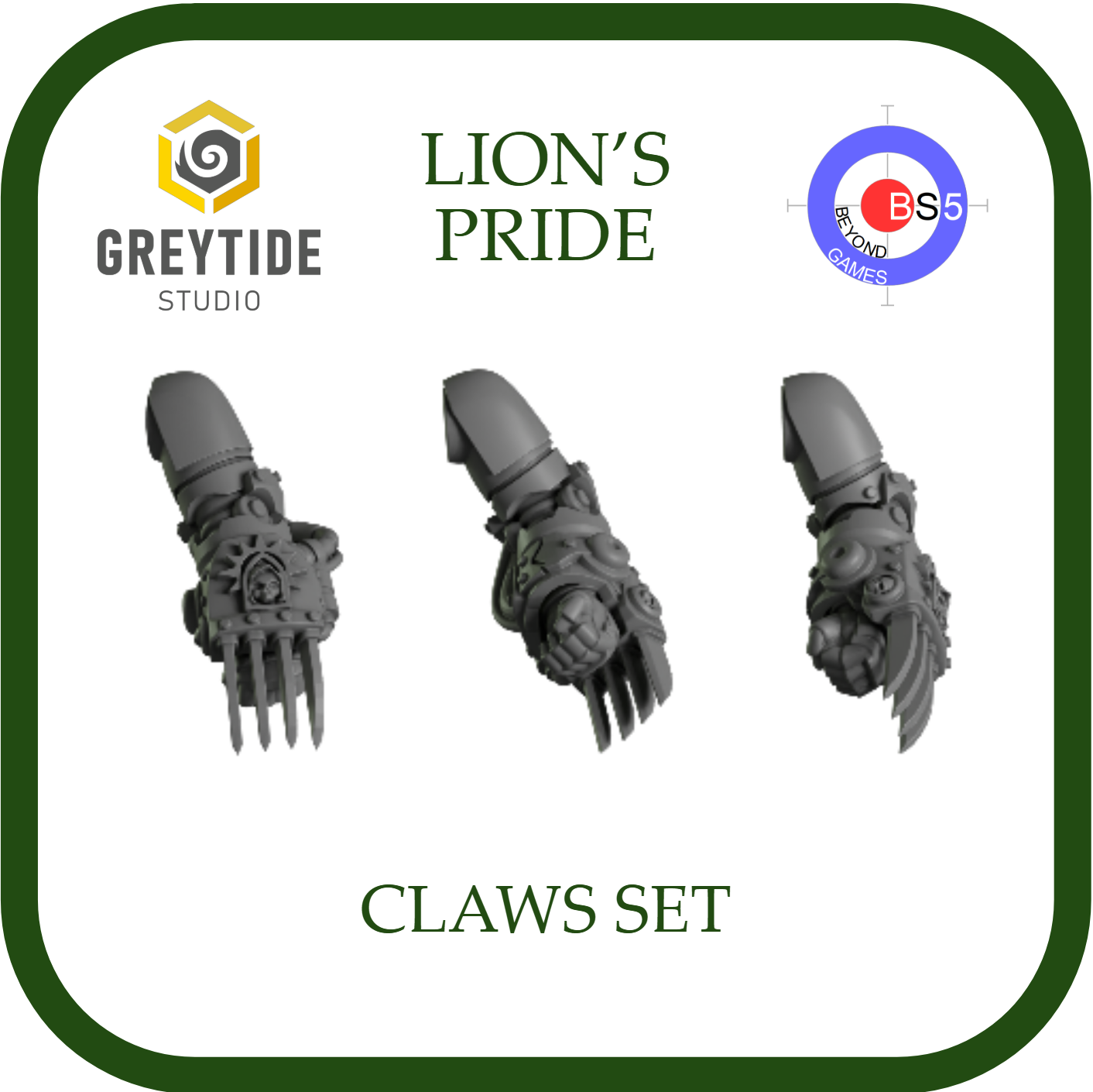 Claws & Fists - Lion's Pride - Greytide Studio