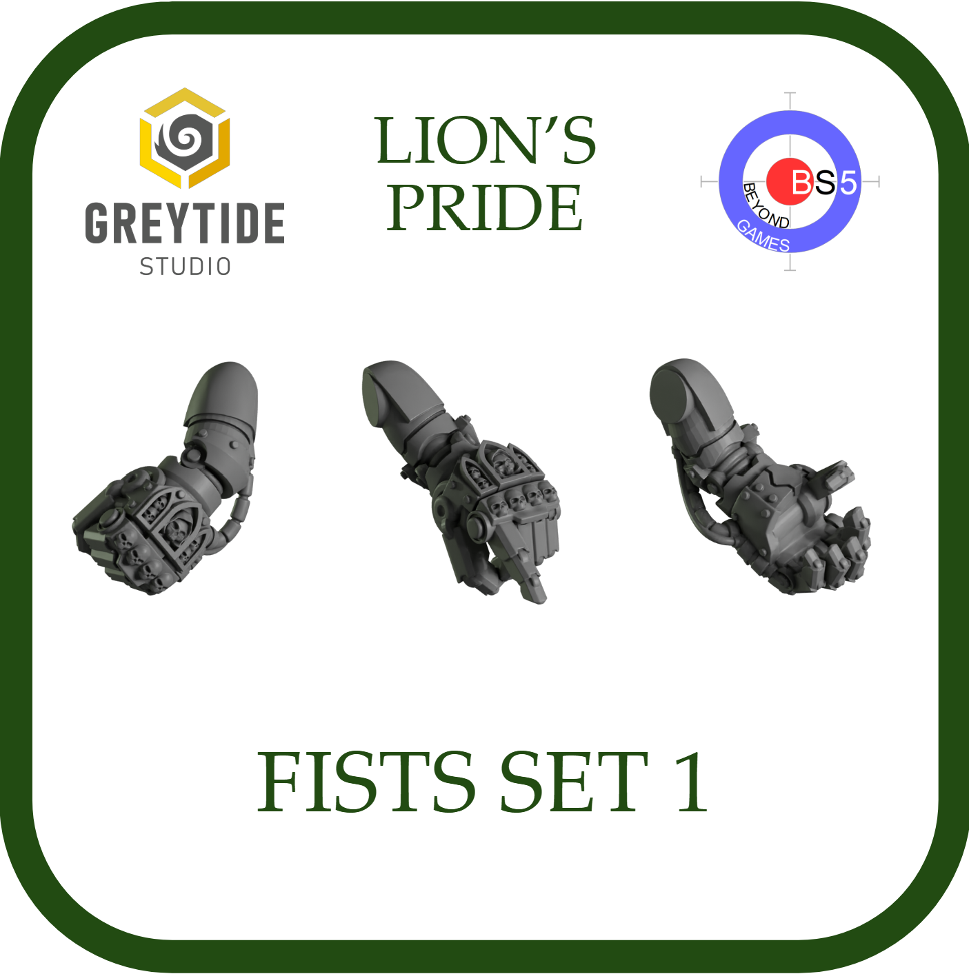 Claws & Fists - Lion's Pride - Greytide Studio