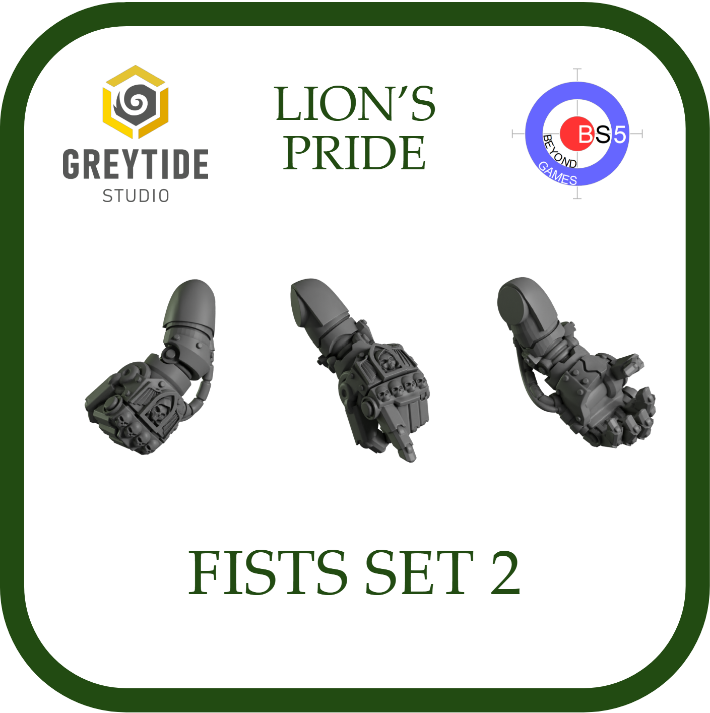 Claws & Fists - Lion's Pride - Greytide Studio