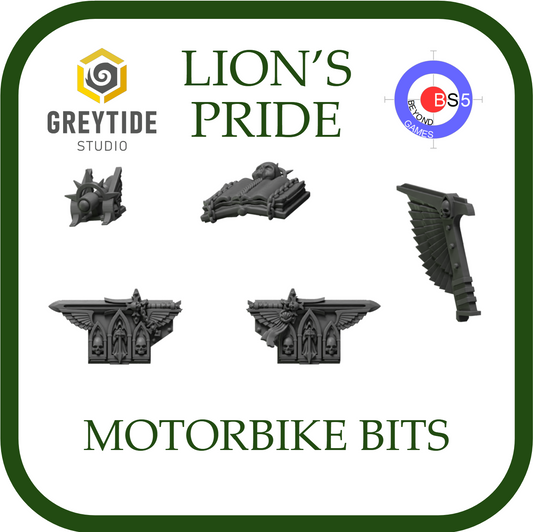 Bits de moto - Lion's Pride - Greytide Studio