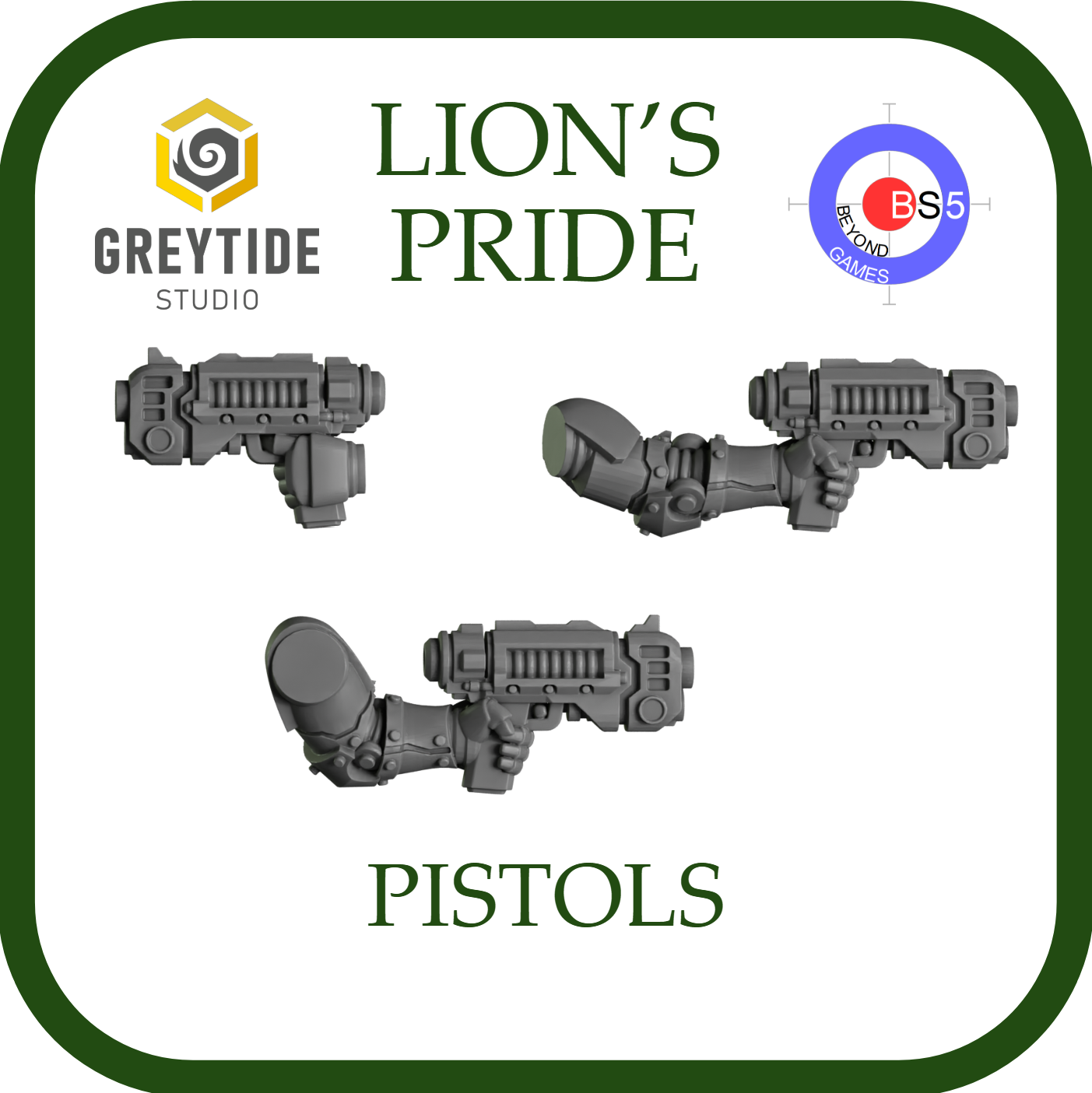 Pistolets - Lion's Pride - Greytide Studio