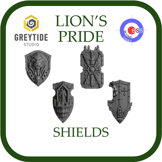 Shields - Lion's Pride - Greytide Studio