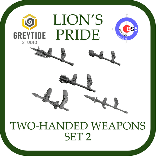 Armes à deux mains Set 2 - Lion's Pride - Greytide Studio