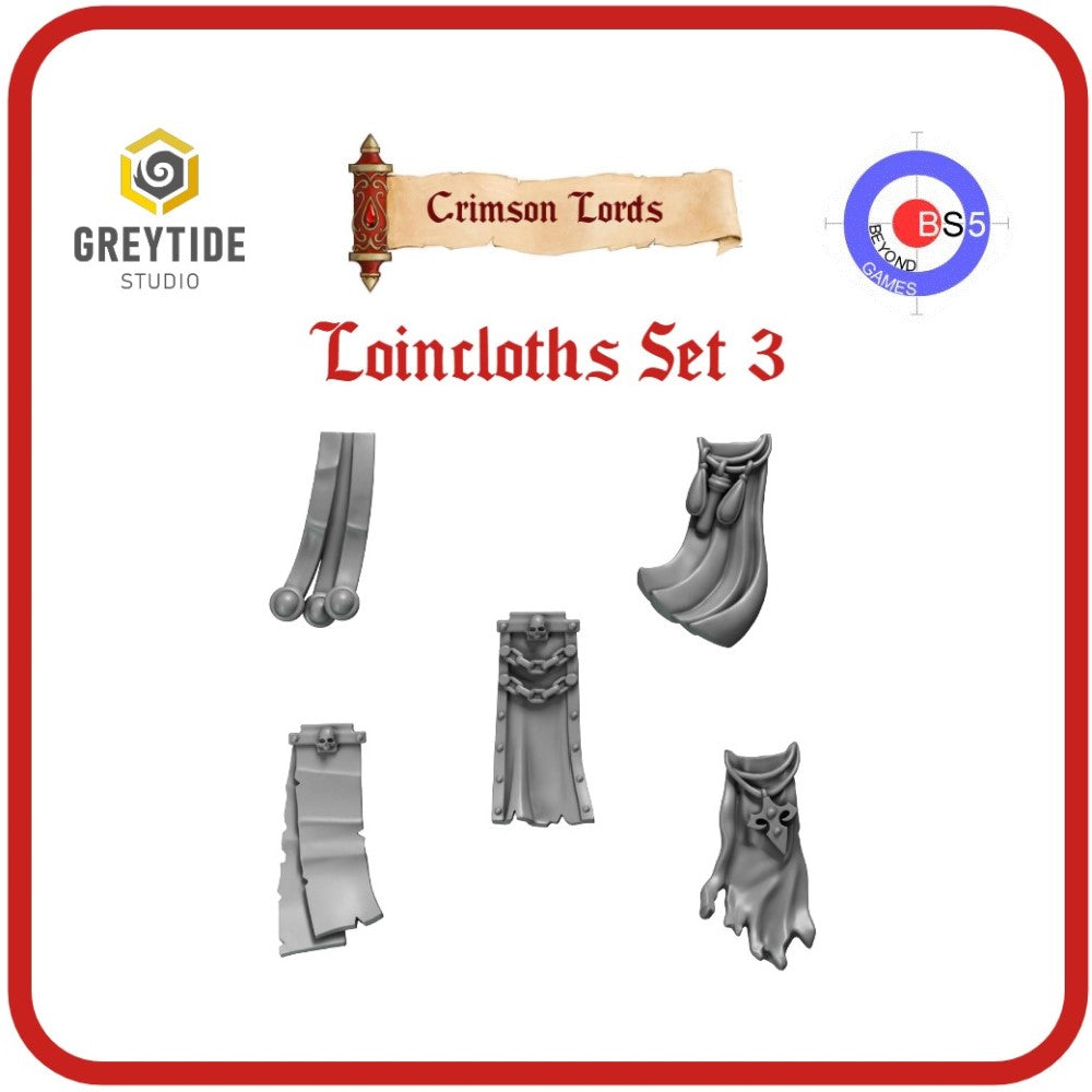 Loincloths Set 3 - Crimson Lords