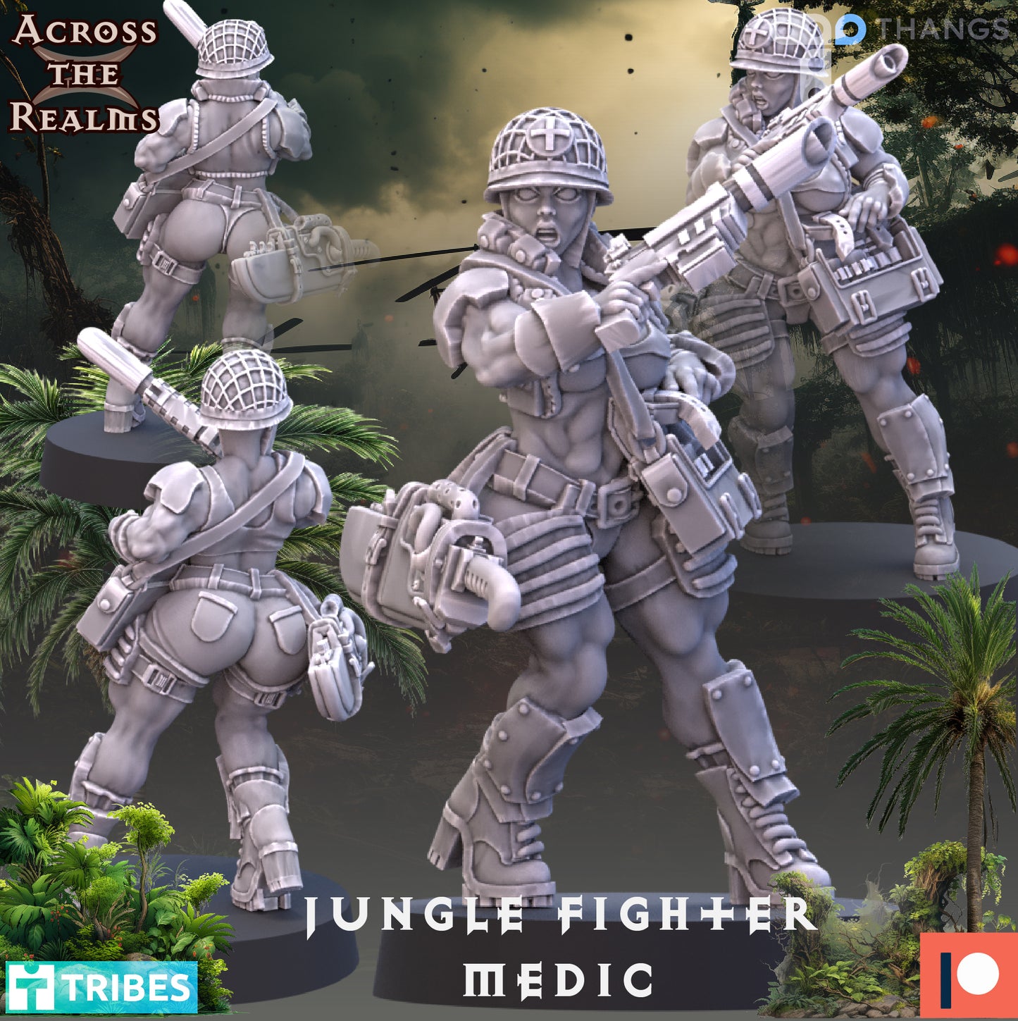 Jungle Fighter Medic - Pinup Corps