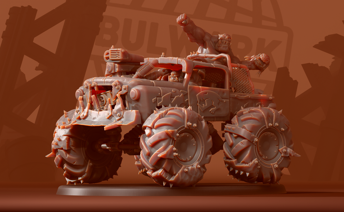 Buggy Monster Wheels - Bulwark Gaming