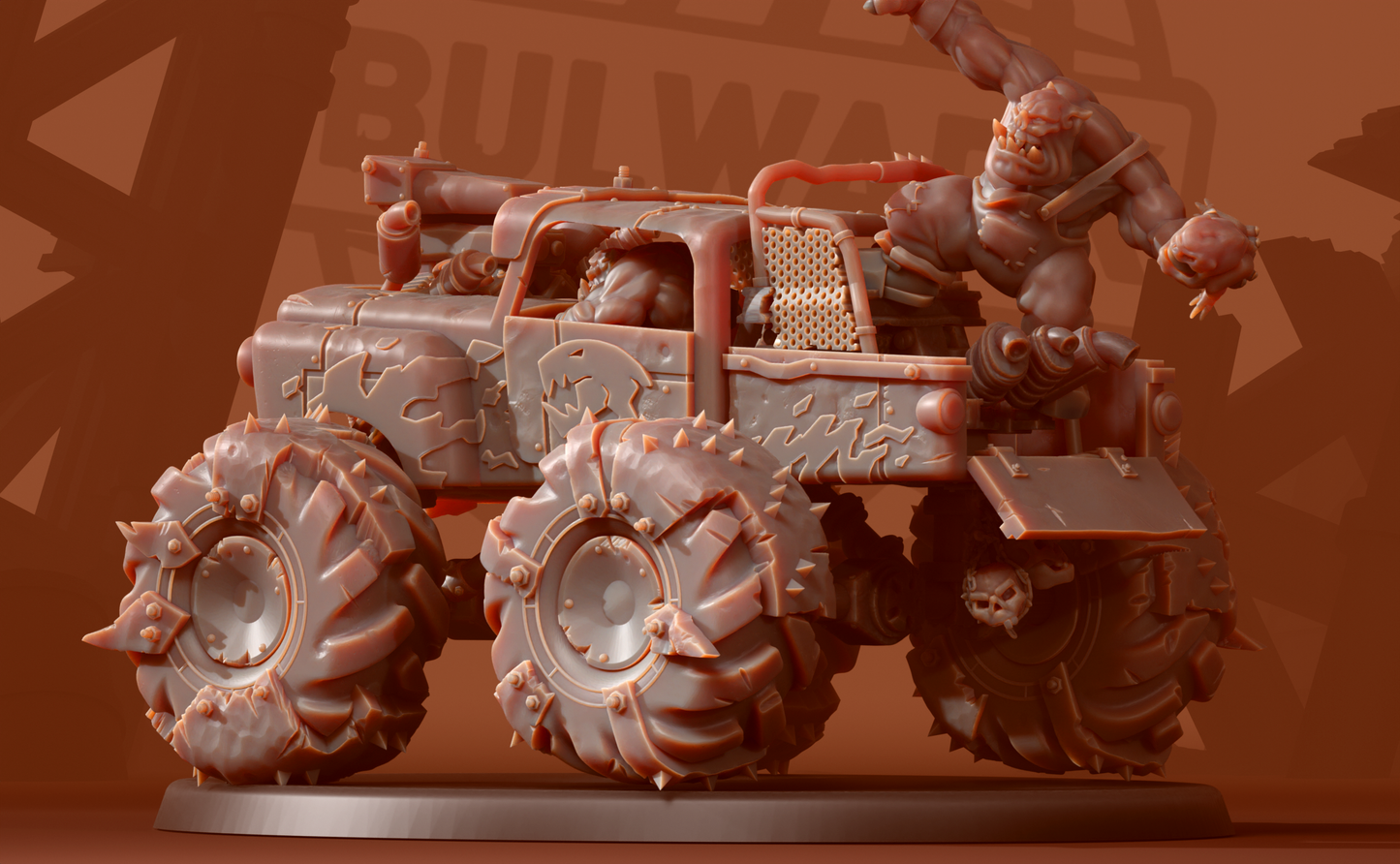 Buggy Monster Wheels - Bulwark Gaming