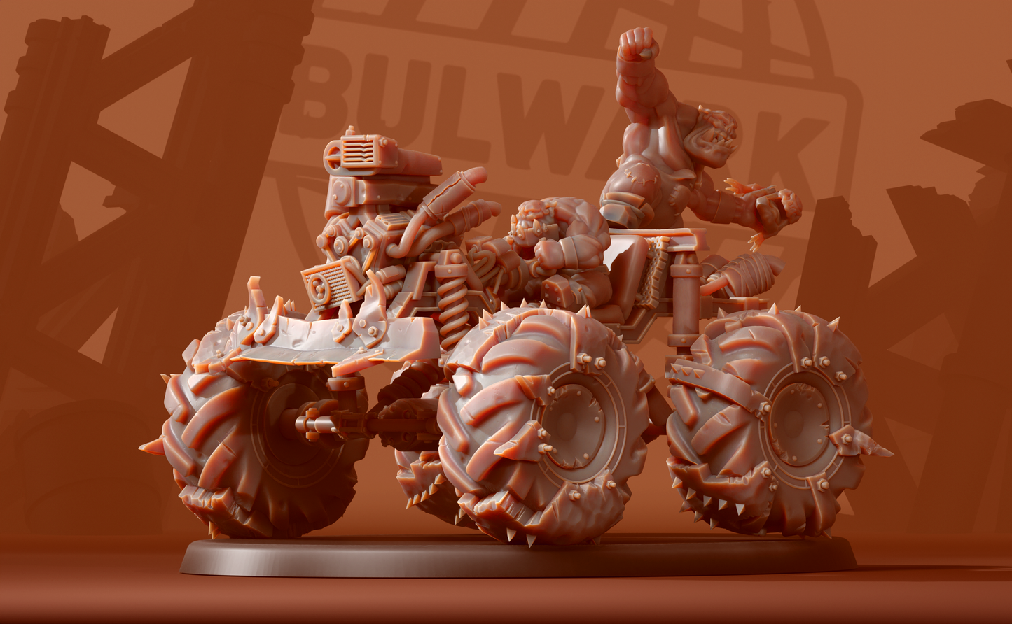 Buggy Monster Wheels - Bulwark Gaming