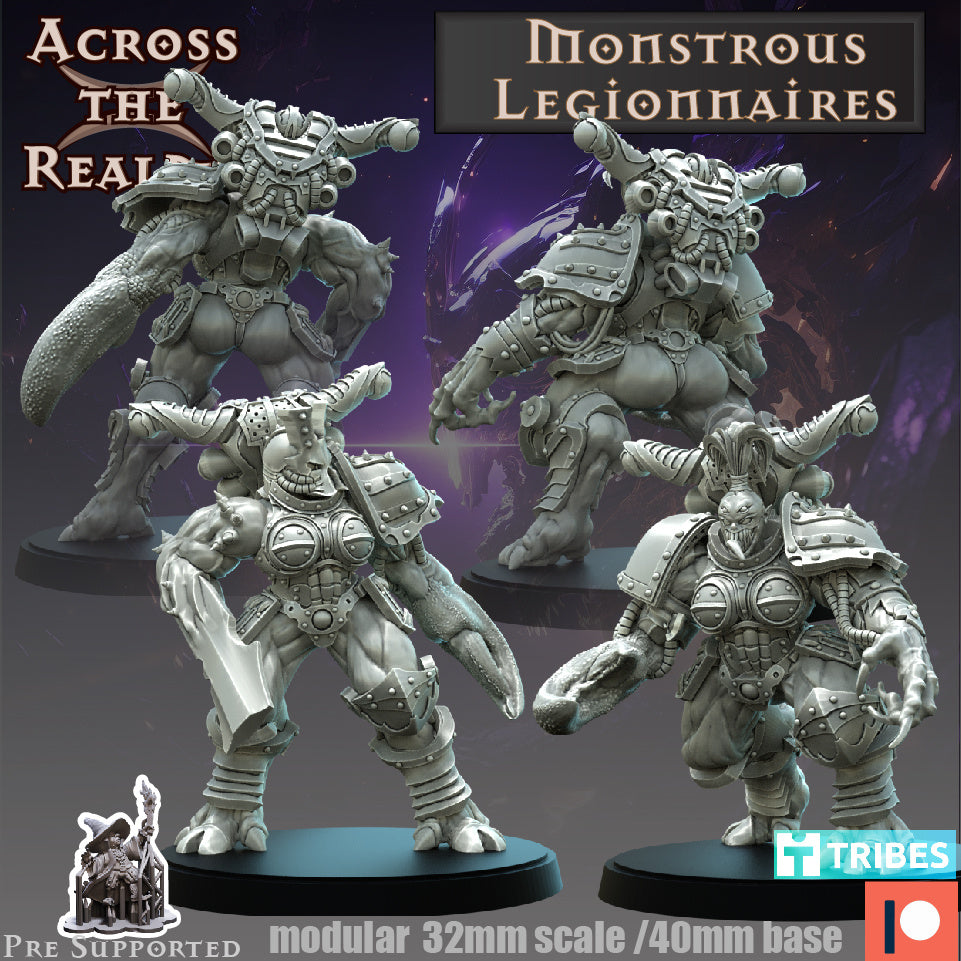 Monstrous Legionnaires Upgrade Kit - Legion of Excess - Across the Realms