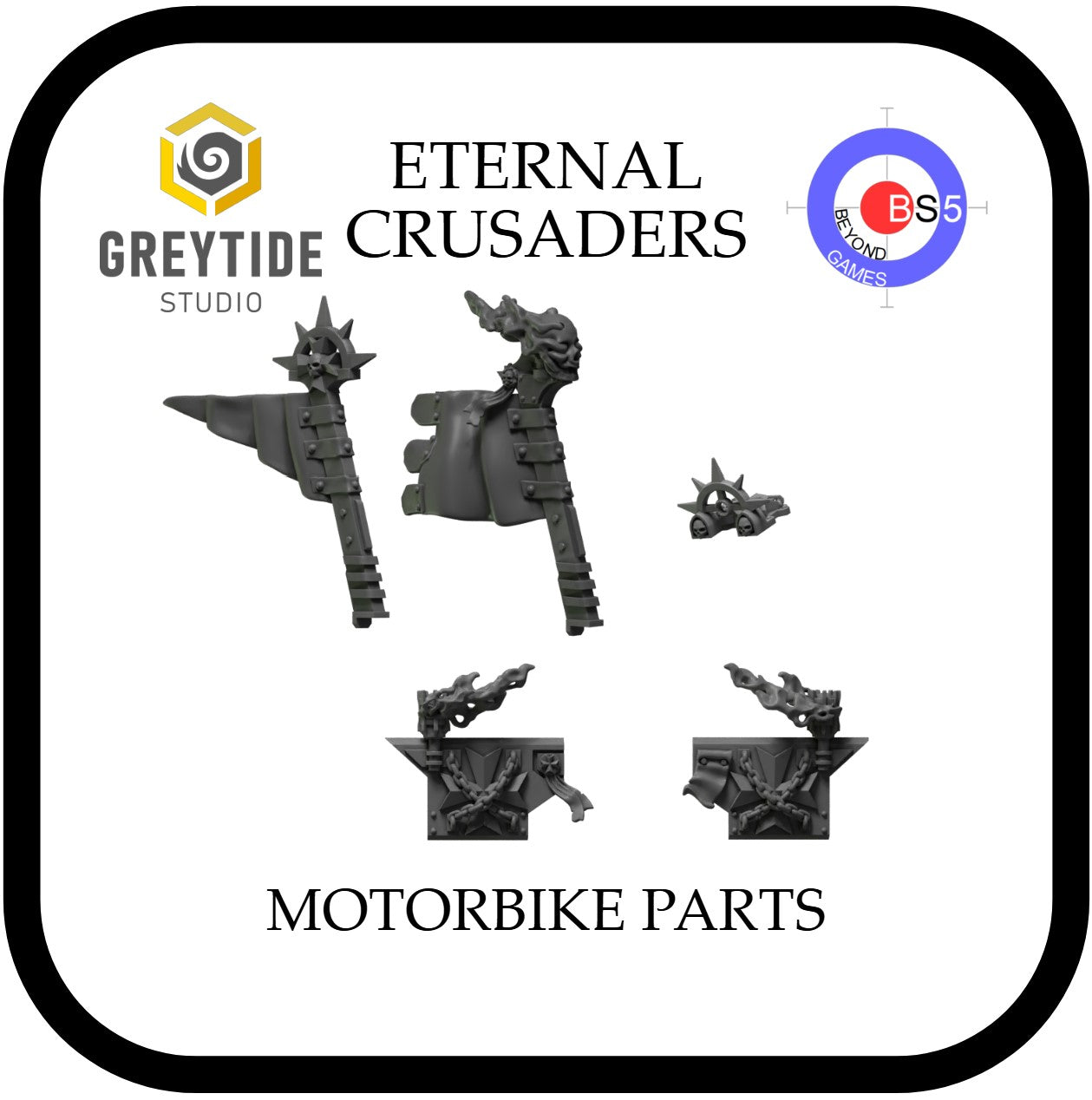 Motorbike Parts - Eternal Crusaders - Greytide Studio