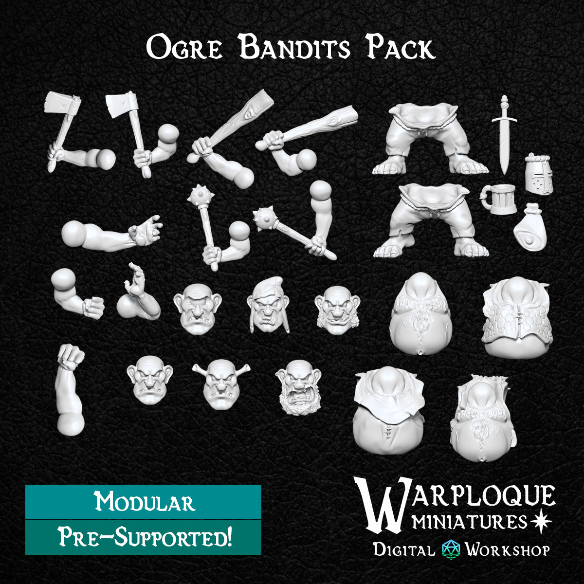 Ogre Warband - Warp Miniatures