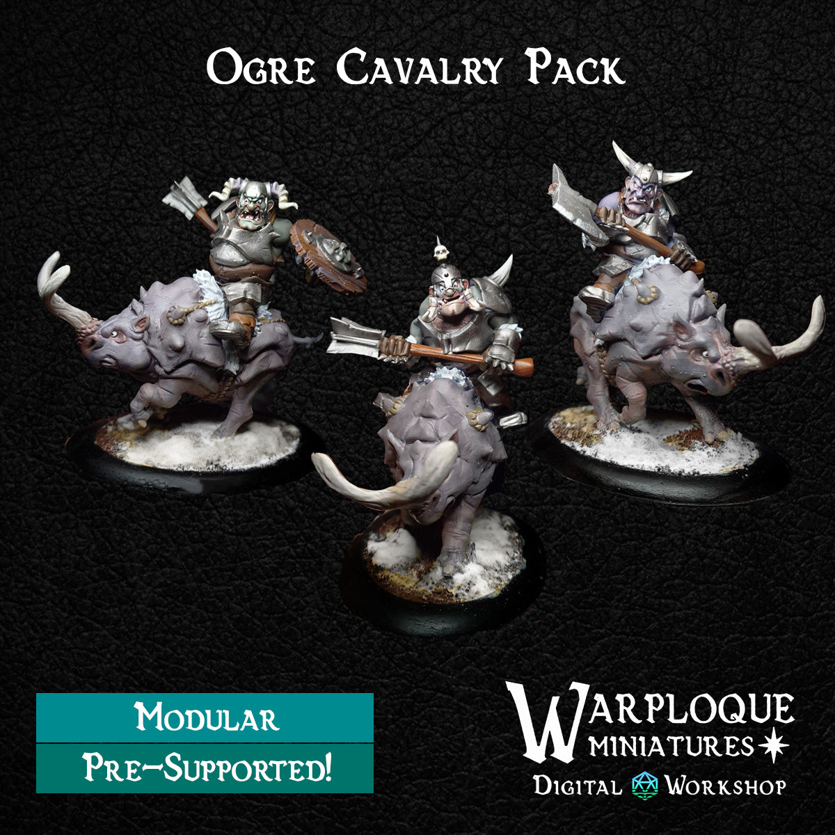 Ogre Warband - Warp Miniatures