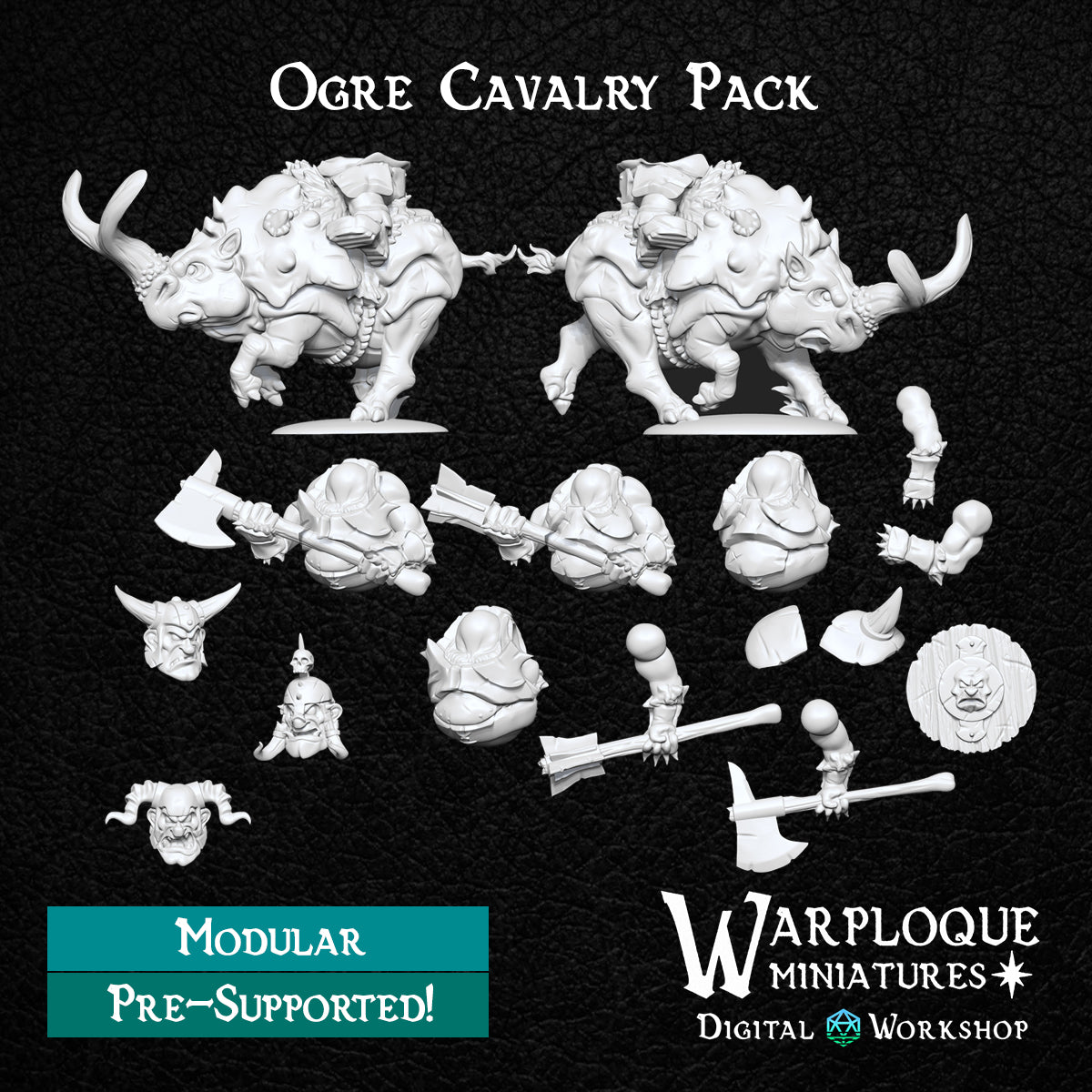 Ogre Warband - Warp Miniatures