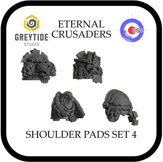 Shoulder Pads Set 4 - Eternal Crusaders - Greytide Studio