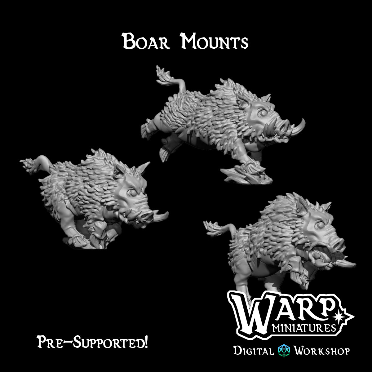 Pig-Faced Orcs - Warp Miniatures