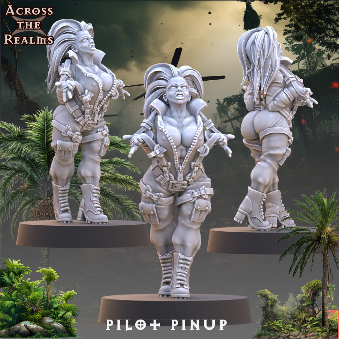 Pilote Pinup - Jungle Fighters - Pinup Corps