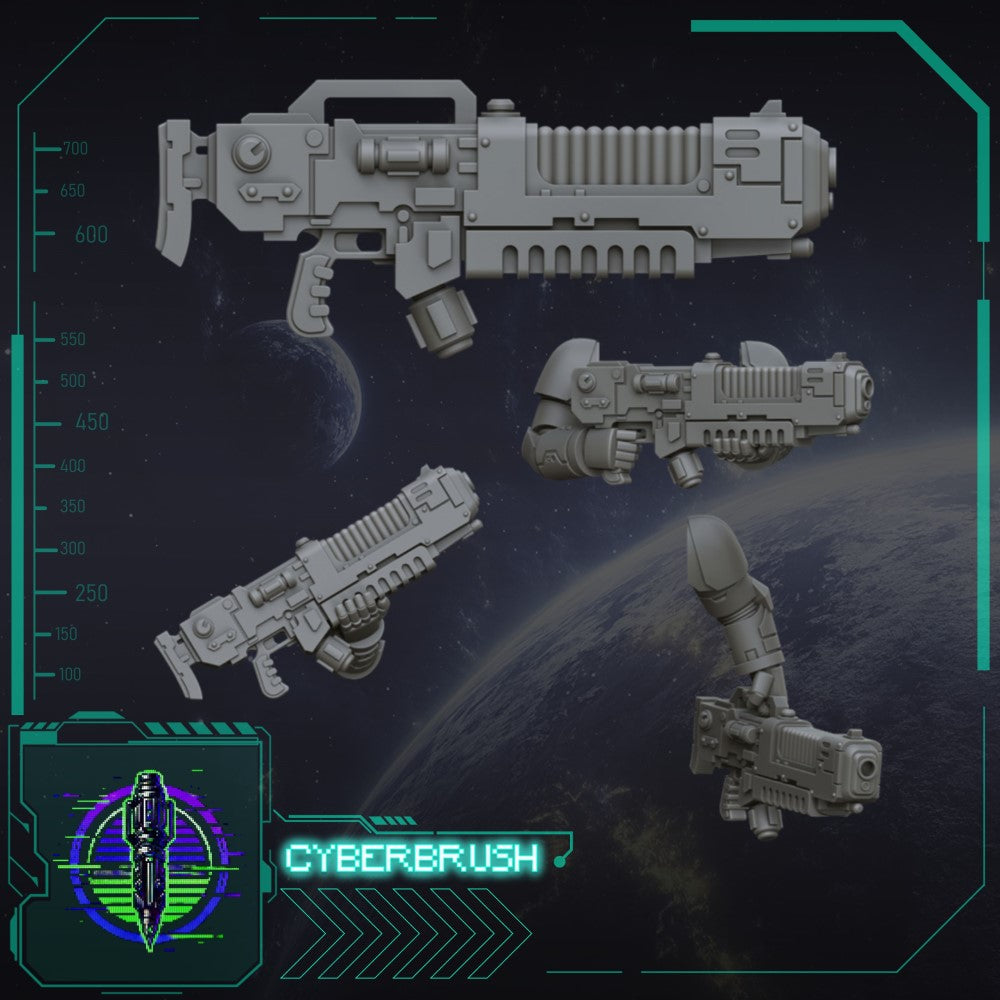 Plasma Gun Set - Cyberbrush