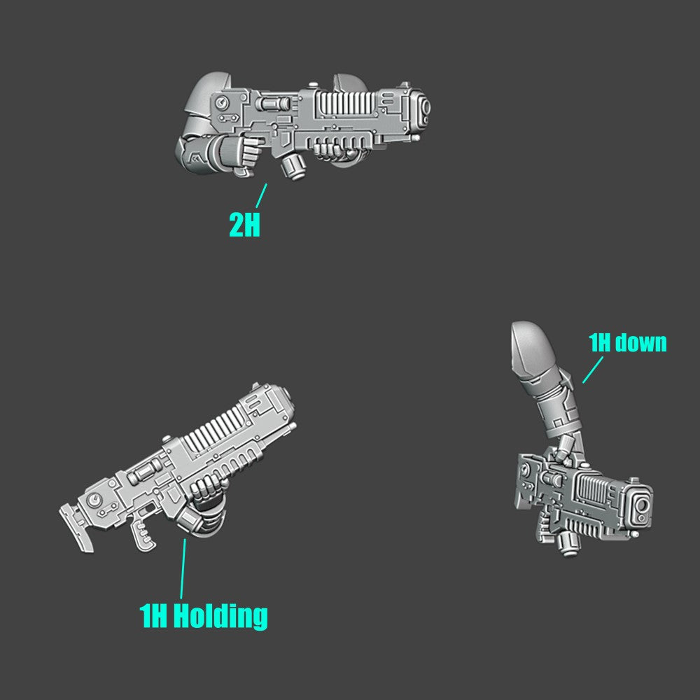 Plasma Gun Set - Cyberbrush