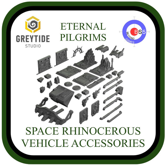 Accessoires pour véhicules Space Rhinocerous - Pèlerins éternels - GreyTide Studio