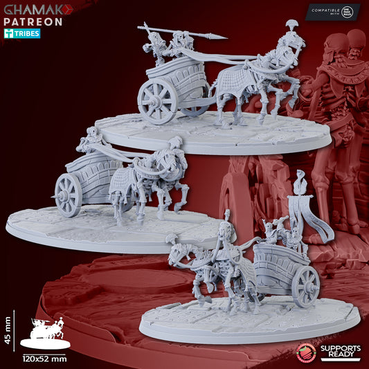 Sand Skeleton Chariots - Undead Pharaohs