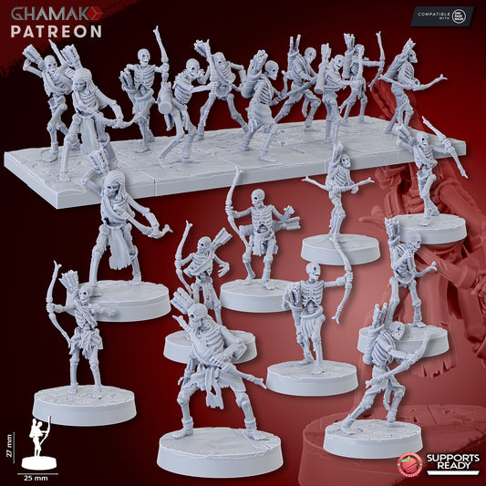 Sand Skeletons Archers - Undead Pharaohs