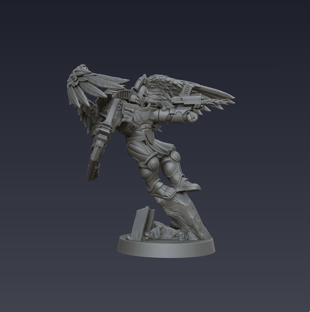 Sanguinary Angel 2 - BloodBound BattleGears - Cyberbrush_3D_Pulses