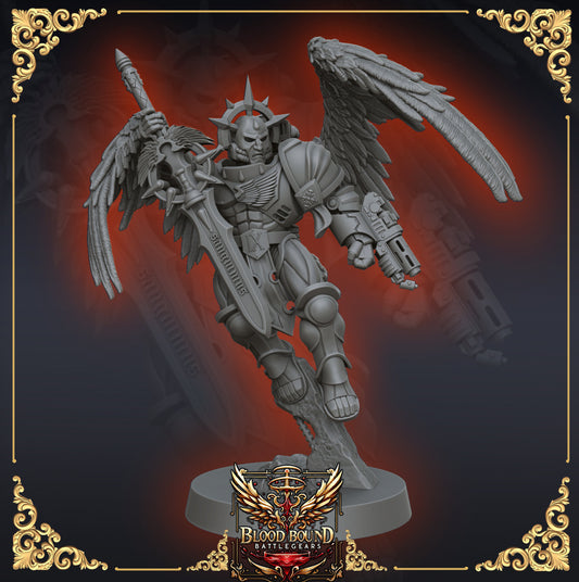 Sanguinary Angel 1 - BloodBound BattleGears - Cyberbrush_3D_Pulses