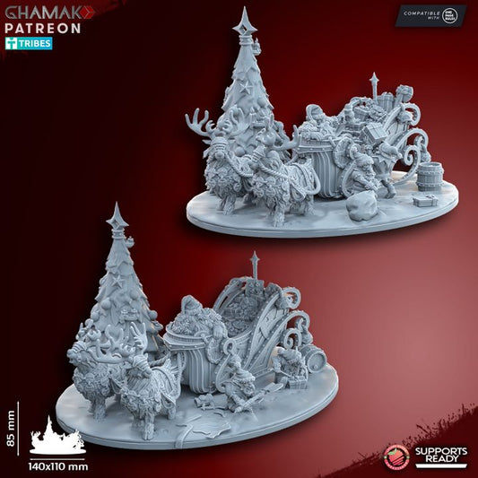 Santa Dwarf and his little helpers - Dwarven Kingdom