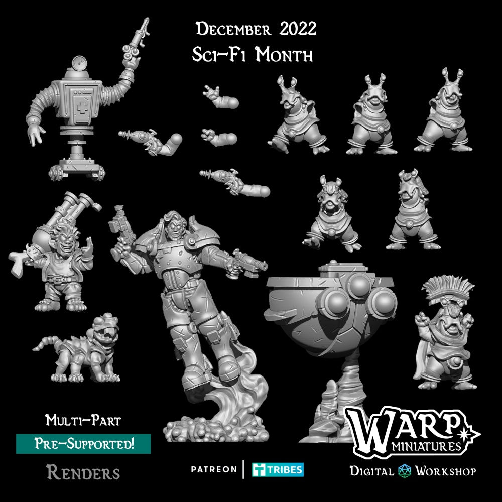 Sci-Fi Month - Warp Miniatures