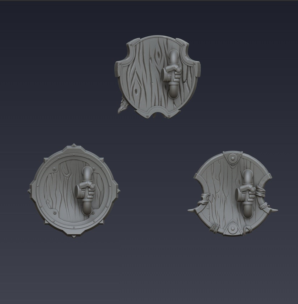 Shields Set 1 - Space Vikings - Cyberbrush_3D_Pulses