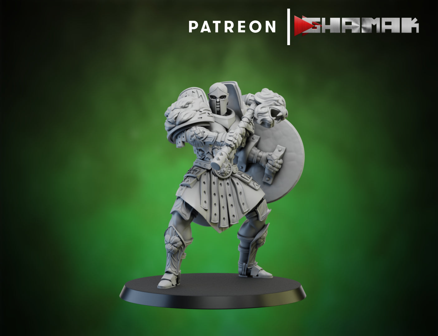 Shield and Hammer Warriors - Spartancast