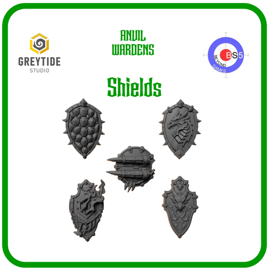 Shields - Anvil Wardens - Greytide Studio