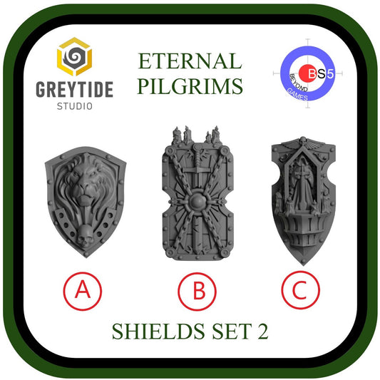 Shields Set 2 - Eternal Pilgrims - GreyTide Studio