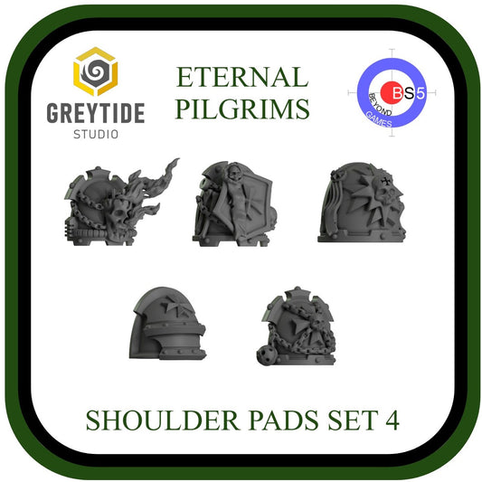 Shoulder Pads Set 4 - Eternal Pilgrims - GreyTide Studio