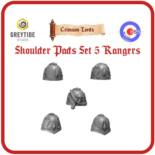 Shoulder Pads Set 5 Ranger - Crimson Lords