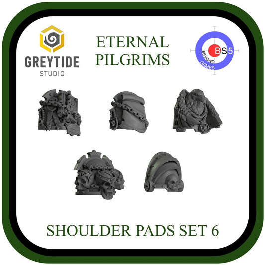 Shoulder Pads Set 6 - Eternal Pilgrims - GreyTide Studio