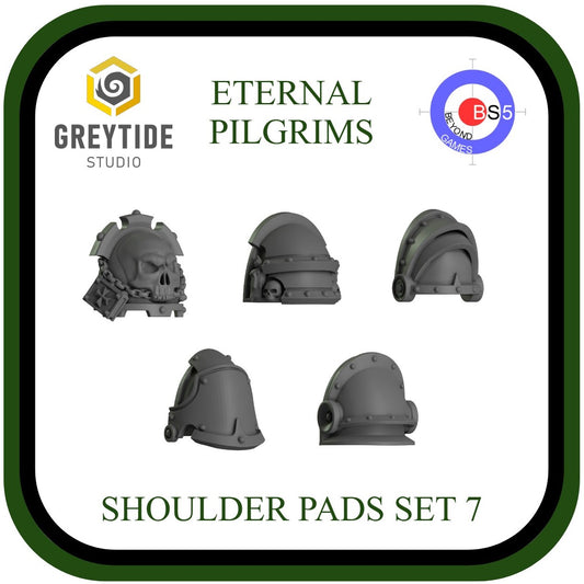 Shoulder Pads Set 7 - Eternal Pilgrims - GreyTide Studio