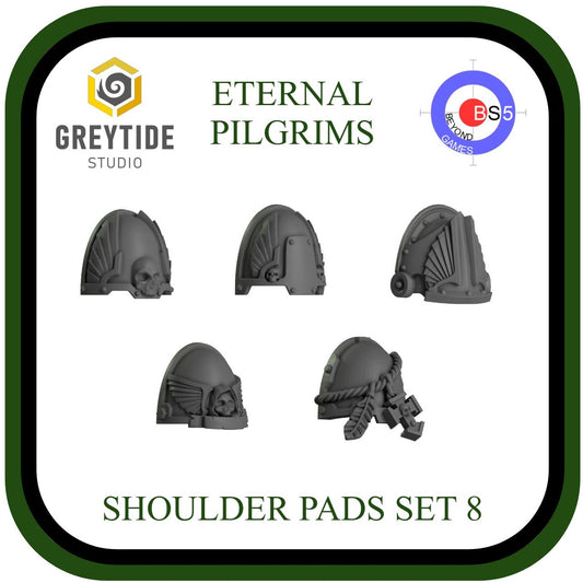 Épaulières Set 8 - Pèlerins éternels - GreyTide Studio