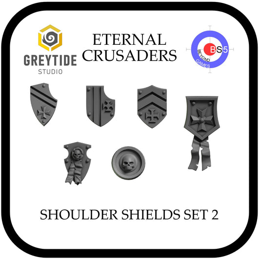 Boucliers d'épaule Set 2 - Eternal Crusaders - Greytide Studio