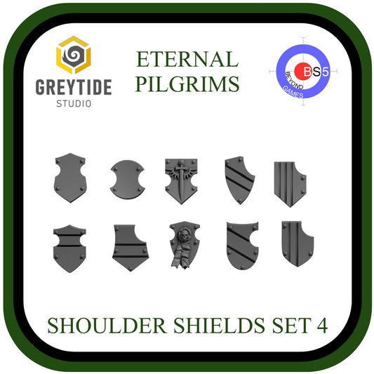 Shoulder Shields Set 4 - Eternal Pilgrims - GreyTide Studio