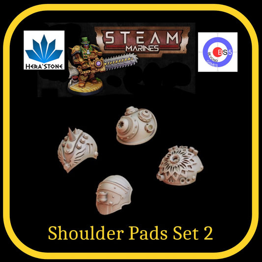 Shoulder Pads Set 2 - Steam Marines
