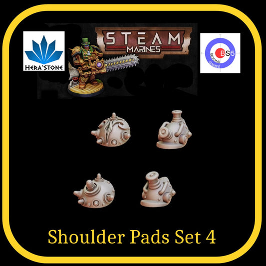 Shoulder Pads Set 4 - Steam Marines
