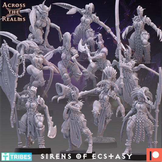 Sirens of Ecstasy - Legion of Excess - Across the Realms